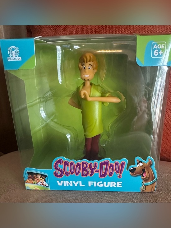 Culturefly Other - Scooby-Doo Shaggy Vinyl Figure - Green, Brown - Scooby-Doo